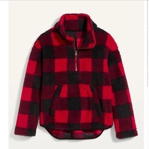 Old Navy Sherpa Buffalo Check 4X